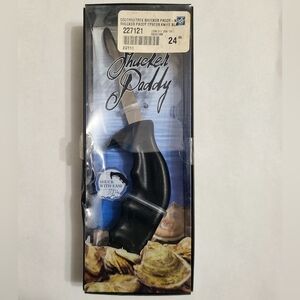 Black Universal Shucker Paddy Oyster Knife
